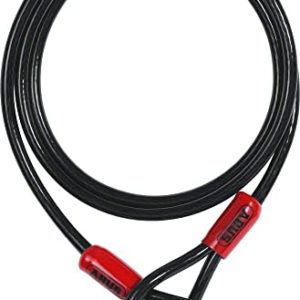Abus Cobra Cable - Cable, tamaño 220 cm, color negro