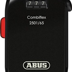 Abus, Combiflex 2501 Unisex Adulto, Black, 65 cm