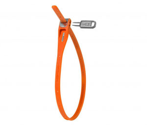 Candado de cable hiplock z lok naranja