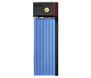 Candado plegable abus bordo ugrip 5700 100cm azul soporte sh